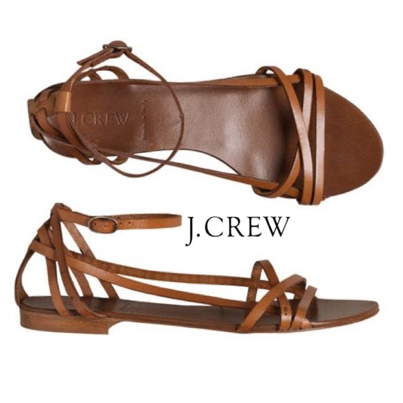 J. Crew Shoes - J.Crew Driftwood Vachetta Leather Sandals